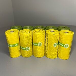 Yorja Dog Poop Bag 15 Bags X 10 Rolls = 150 Bags